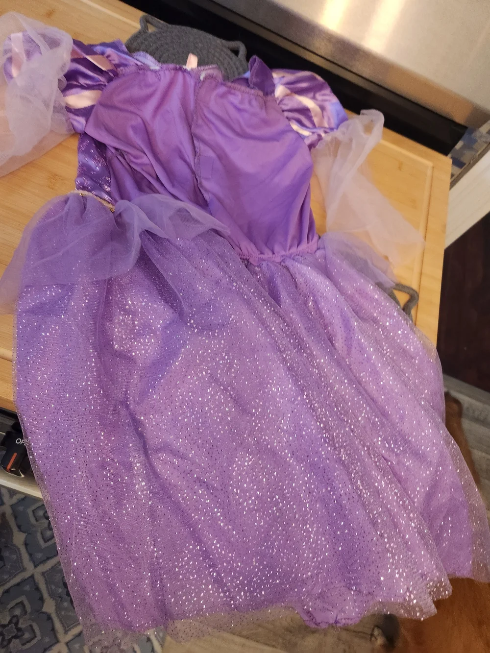 Disney Purple Rapunzel Princess Costume Dress Small (4-6)